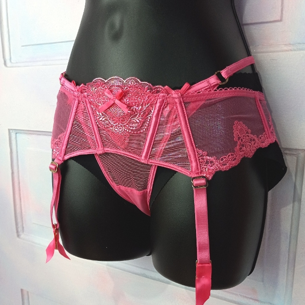 Honey Birdette luxury panty &Suspender PANTY SOLD ONLY HAVE GARTER BELT WASPIE! - Picture 1 of 16